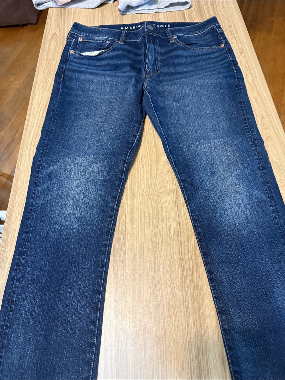 American Eagle Outfitters Men’s Indigo Slim Straight Jeans
